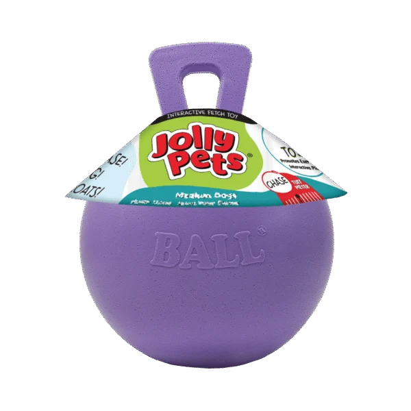 Drijvende Hondenbal Lichtpaars L (20 cm) – Jolly Pets Tug-n-Toss