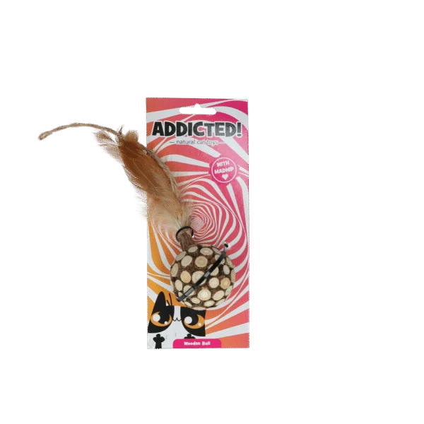 Kattenbal met Veren en MADNIP – Addicted! Ball with Feathers