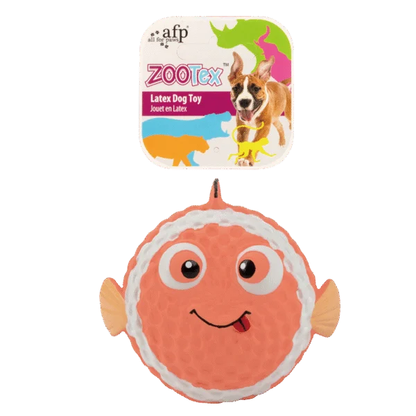 Latex Hondenspeeltje Clownvis met Pieper – AFP Bouncy Clown Fish