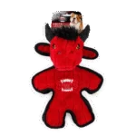 Hondenknuffel met Pieper en Rubberachtige Rand, ca. 24 cm – AFP My T-Rex Mighty Stier