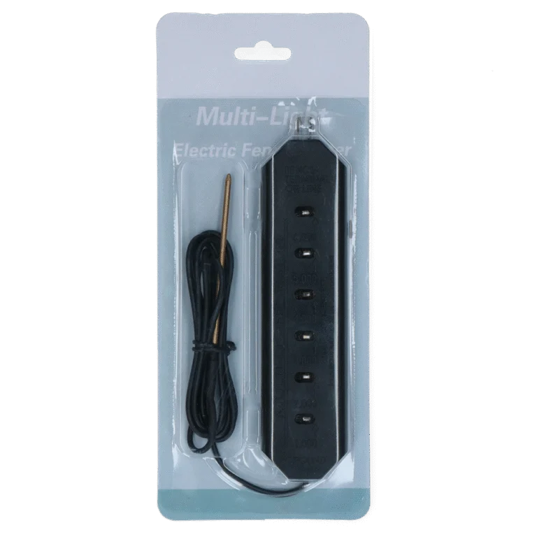 Schrikdraadtester met 6 LED Niveaus – ZoneGuard Multilight
