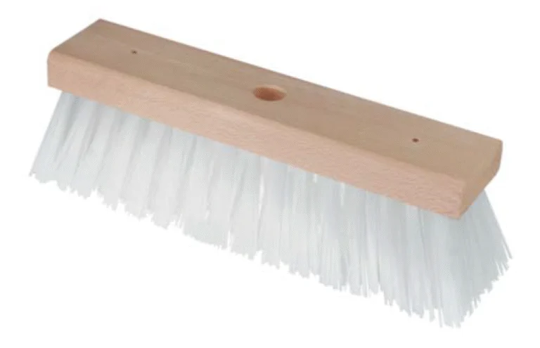 Waterbezem met Witte Kunststof Vezels, 35 cm – Bürsten Walter Perlon