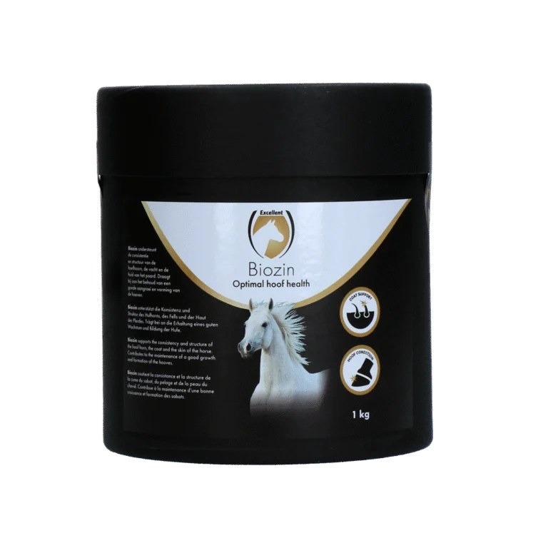 Biotinesupplement voor Paardenhoeven met Appelsmaak, 1 kg – Excellent Horse Biozin