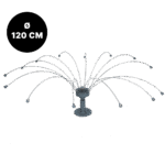 Vogelwering met Roterende RVS Draden, Ø 120 cm – Birdshield Longlegs