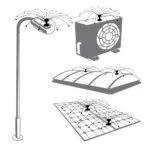 Vogelwering met Roterende RVS Draden, Ø 120 cm – Birdshield Longlegs - Afbeelding 4