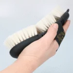 Zachte Paardenborstel met Geitenharen en Flexibele Bovenzijde – Excellent Horse Flexi Brush Shine - Afbeelding 5