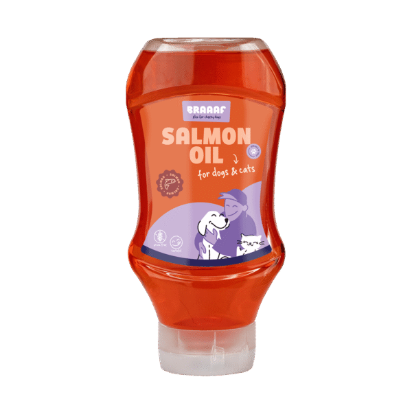 Voersaus met Zalmolie, 500 ml – Braaaf Dog Food Sauce