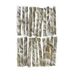 Kauwstaafjes van Zalm, Luchtgedroogd, 12 cm, 175 g – Braaaf Seafood Zalm Roll Sticks - Afbeelding 3
