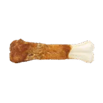 Kauwbot met Kip, 20 cm – Braaaf Rawhide Pressed Bone - Afbeelding 3
