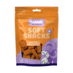 Hondensnackreepjes met Zalm, Pompoen en Selderij, 85 g – Braaaf Soft Snack