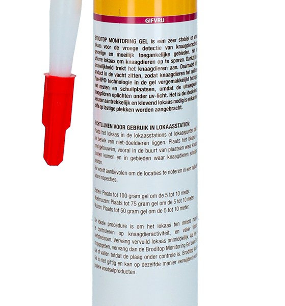 Lokgel voor Monitoring van Muizen en Ratten, 300 ml – Broditop Monitoring Gel