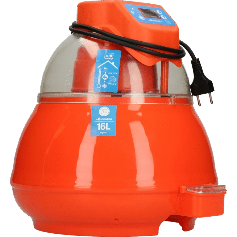 Broedmachine Digitaal voor 14 tot 16 Kippeneieren – Covatutto 16L Digital