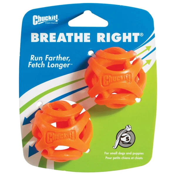 Hondenbal voor Apporteren S, Drijvend, 5 cm, 2 Stuks – Chuckit! Air Fetch Ball