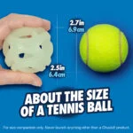 Lichtgevende Hondenbal M, Drijvend, 6 cm – Chuckit! Air Glow Fetch Ball - Afbeelding 6