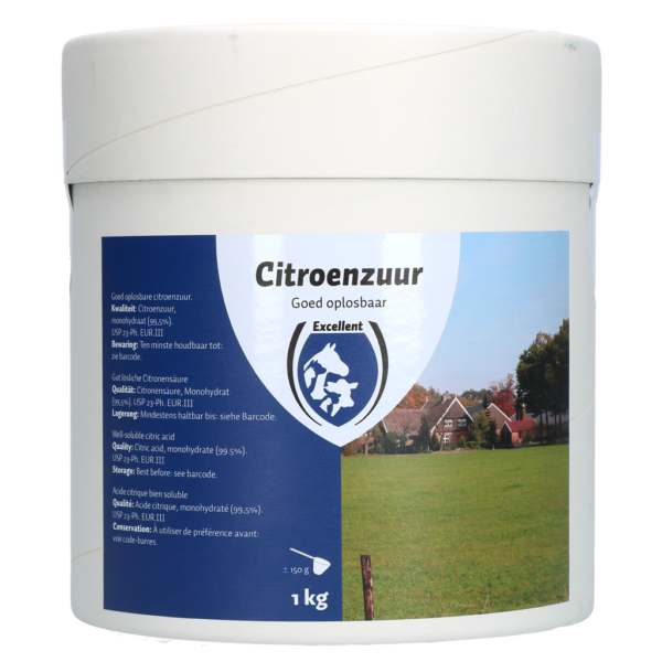 Citroenzuur voor Reiniging, 1 kg – Excellent Citroenzuur