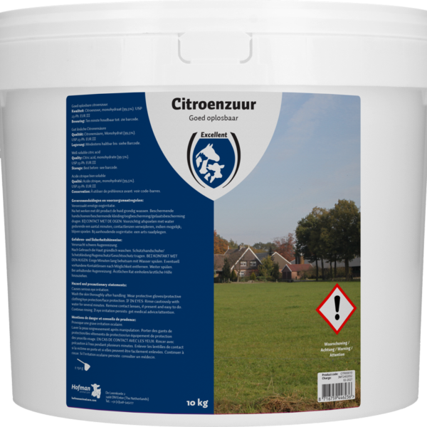 Citroenzuur voor Reiniging, 10 kg – Excellent Citroenzuur