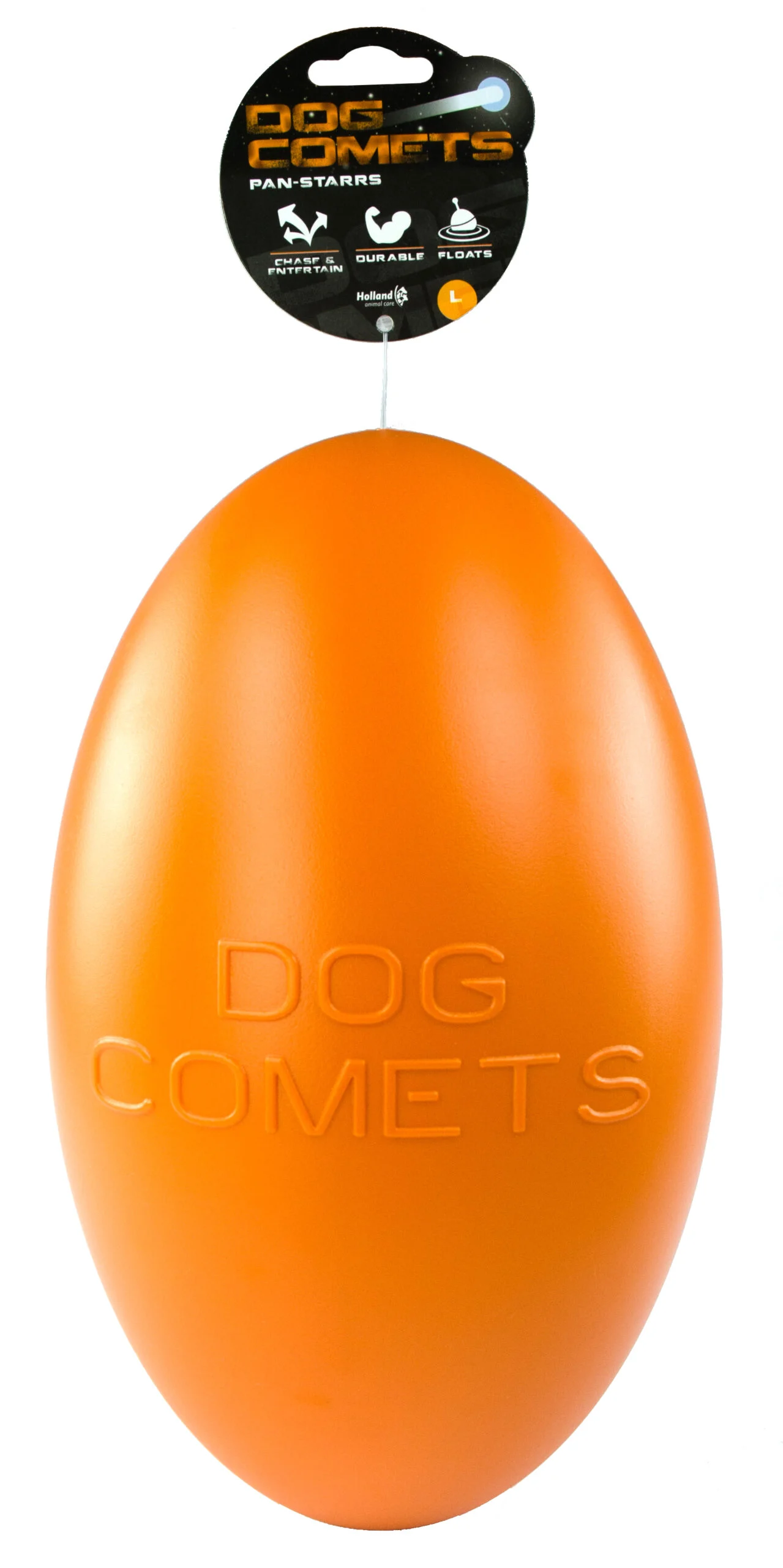 Apporteerspeelgoed voor Honden, Drijvend, 30 cm, Oranje – Dog Comets Pan-Stars - Afbeelding 1