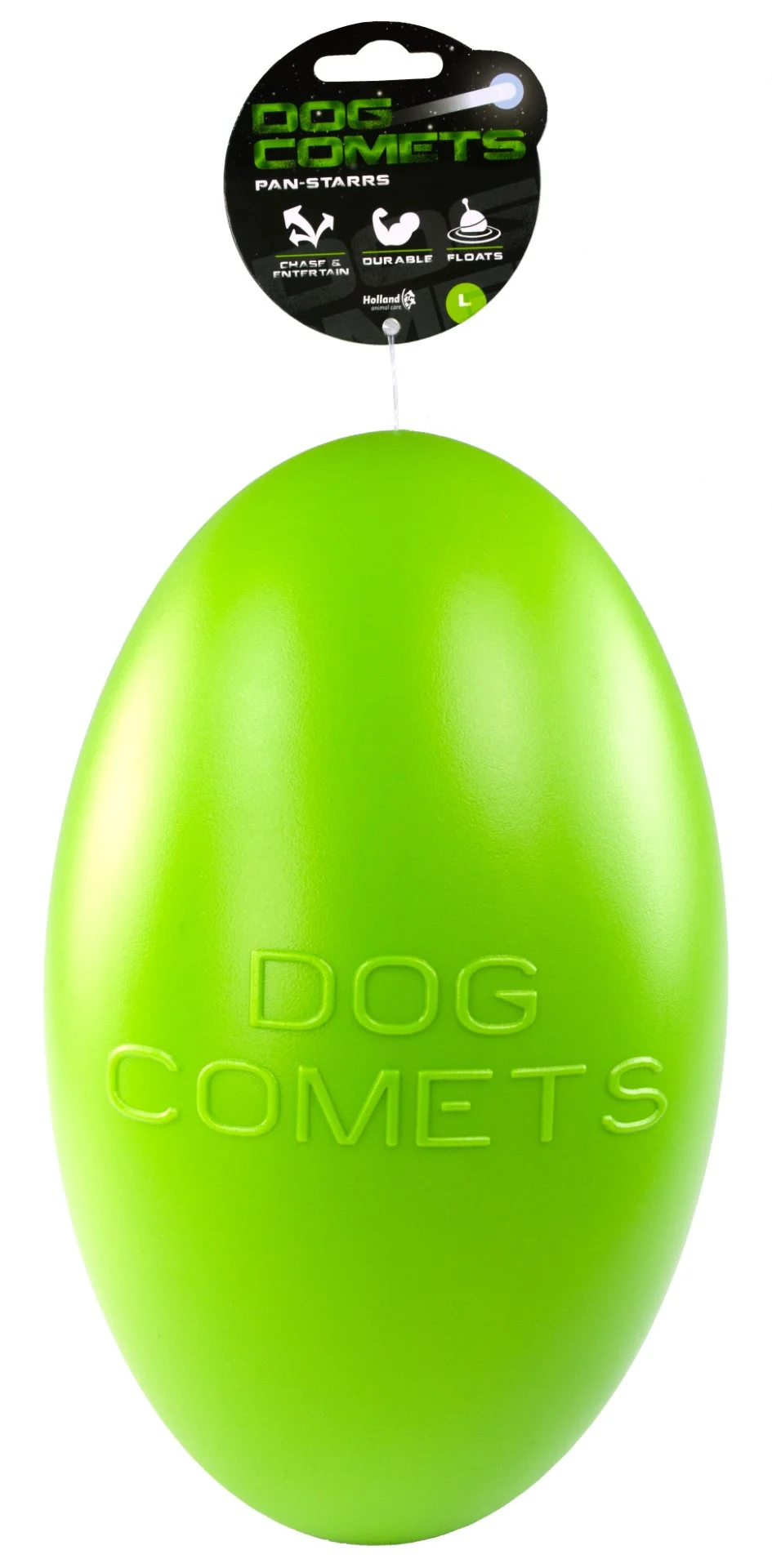 Apporteerspeelgoed voor Honden, Drijvend, 30 cm, Groen – Dog Comets Pan-Stars - Afbeelding 1