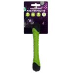 Werpstok voor Honden met Pieper, 24 cm, Groen – Dog Comets Asteroid