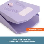 Waterfontein met Voetpedaal en Tuinslangaansluiting, Lila – Coolpets Splash Water Fountain - Afbeelding 5