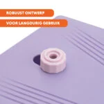Waterfontein met Voetpedaal en Tuinslangaansluiting, Lila – Coolpets Splash Water Fountain - Afbeelding 6