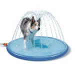 Sproeimat voor Honden met Tuinslangaansluiting, M 150 cm – Coolpets Splash Sprinkler Pad