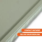 Koelmat voor Honden met Vaste Gel, Olijfgroen, M 76 x 50 cm – Coolpets Gel Cooling Mat - Afbeelding 6