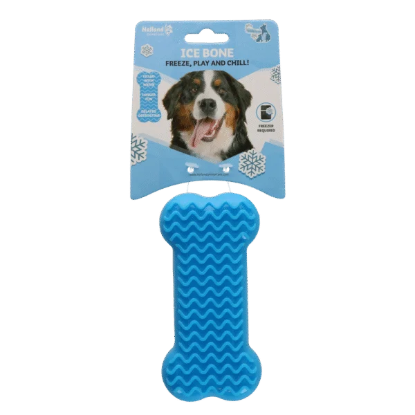 Verkoelend Speelbot voor Honden, Vulbaar met Water, 14 x 6,7 x 3,8 cm – Coolpets Ice Bone