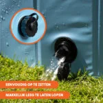 Hondenzwembad met Antislipbodem, Opvouwbaar, ø 120 x 30 cm – Coolpets Splash Dog Pool - Afbeelding 3