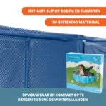 Hondenzwembad met Antislipbodem, Opvouwbaar, ø 120 x 30 cm – Coolpets Splash Dog Pool - Afbeelding 5
