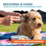 Zonnebrandcrème voor Honden, SPF 30+, 150 g – Coolpets Sunblock Creme - Afbeelding 3