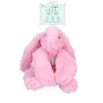 Hondenknuffel Konijn met Hartslag en Opwarmbaar Zakje, Roze, 30 x 20 cm – Cozy Dog Bunny