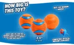 Hondenbal van Rubber, Ø 6 cm, 2 Stuks – Chuckit! Fetch Ball M - Afbeelding 4