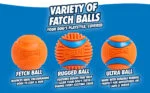 Hondenbal van Rubber, Ø 6 cm, 2 Stuks – Chuckit! Fetch Ball M - Afbeelding 6