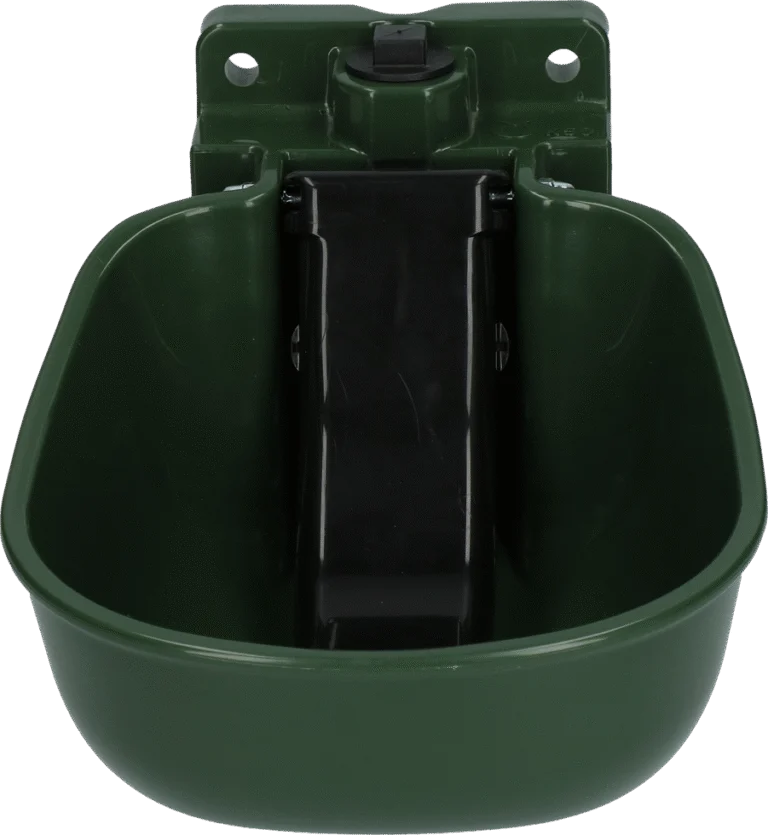 Drinkbak KS met Lepel voor Paarden en Runderen, Groen