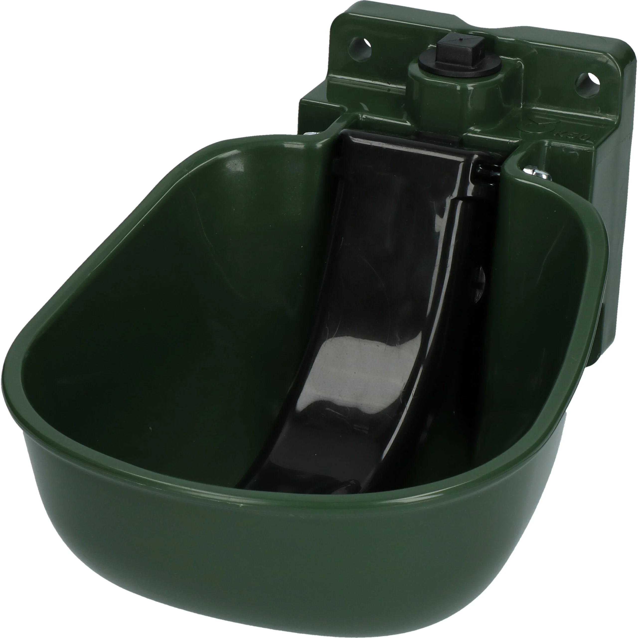 Drinkbak KS met Lepel voor Paarden en Runderen, Groen - Afbeelding 2