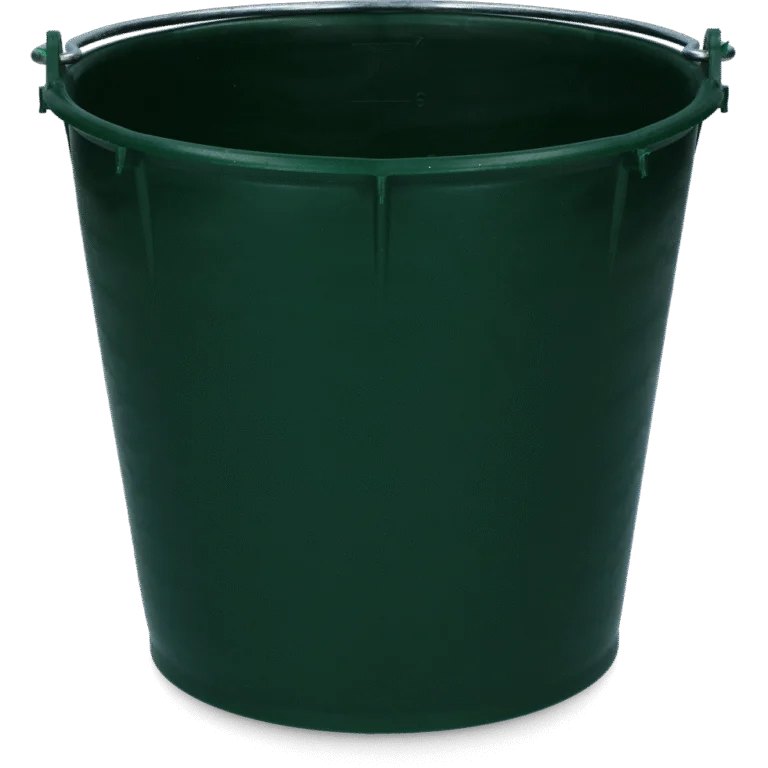 Emmer met Gegalvaniseerd Hengsel 7 l Groen – Vplast