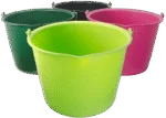 Emmer met Schenktuit 15 l Roze – Vplast - Afbeelding 2