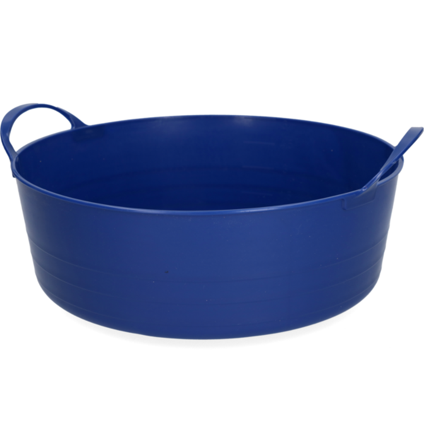Flexibele Emmer met Twee Handgrepen, 6 l, Blauw – Vplast V-Trug Flexi