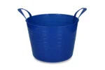 Flexibele Emmer met Twee Handgrepen, 14 l, Blauw – Vplast V-Trug Flexi