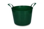 Flexibele Emmer met Twee Handgrepen, 14 l, Groen – Vplast V-Trug Flexi