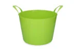Flexibele Emmer met Twee Handgrepen, 14 l, Limoen – Vplast V-Trug Flexi