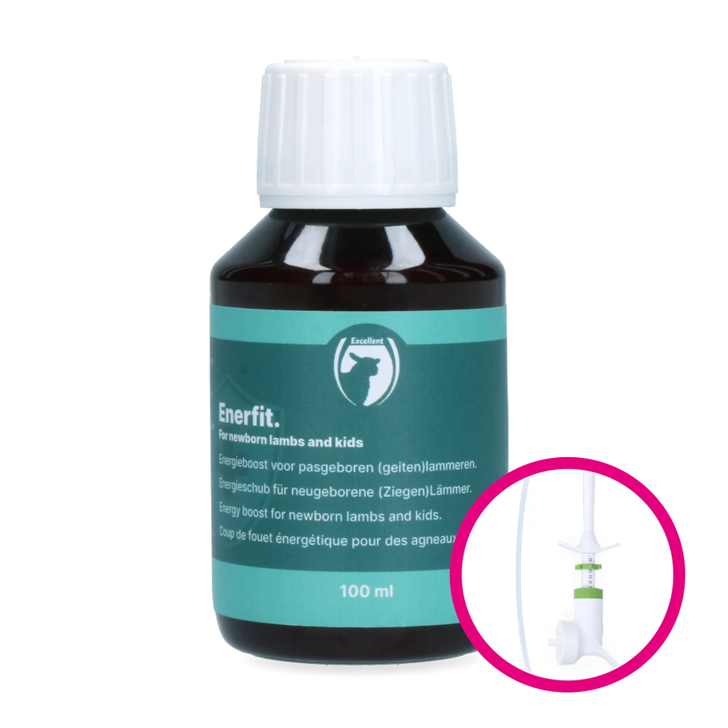 Energiesupplement voor Pasgeboren Lammeren, 100 ml – Excellent Enerfit lam/geit - Afbeelding 1