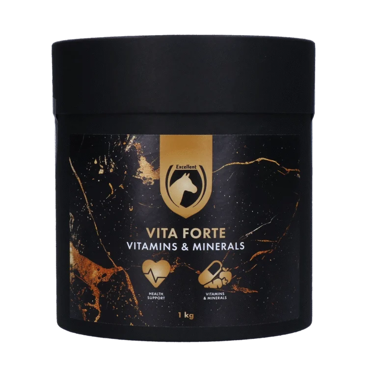 Vitaminesupplement voor Paarden met Mineralen, 1 kg – Excellent Horse Vita Forte