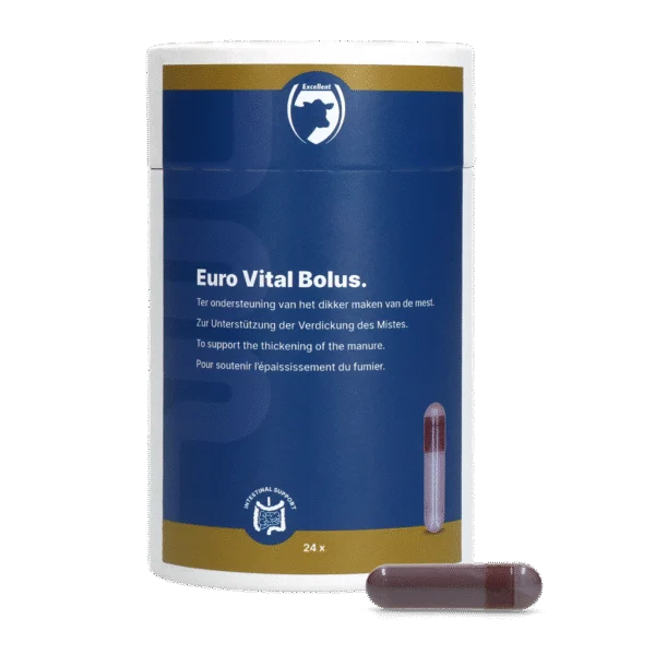 Kalverbolus voor Dikkere Ontlasting, 24 x 10 g – Excellent Euro-Vital Bolus
