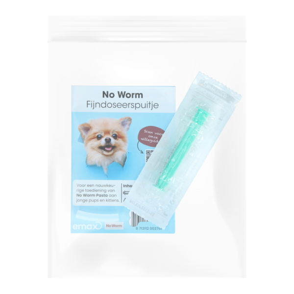Fijndoseerspuitje voor No Worm Pasta – Emax