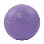 Hondenbal voor Apporteren, Lichtpaars, 20 cm – Jolly Pets Jolly Soccer Ball