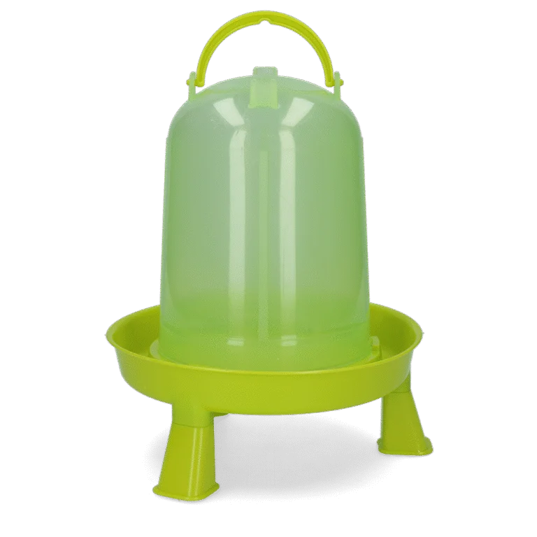 Drinktoren voor Pluimvee op Pootjes, Limoengroen 3 l – Gaun