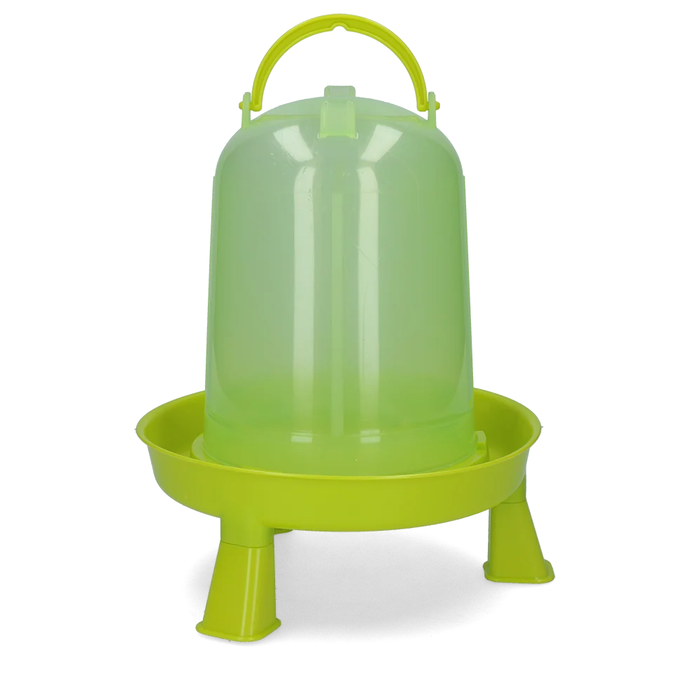 Drinktoren voor Pluimvee op Pootjes, Limoengroen 3 l – Gaun - Afbeelding 1