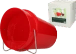 Drinkemmer voor Kippen van Kunststof 6 l Rood – Gaun